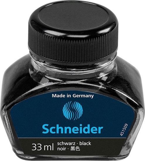 Picture of Schneider Atrament do piór SCHNEIDER, szklany kaamarz, 33ml, czarny