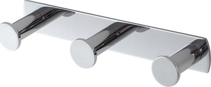 Attēls no  Listwa szeroka  3 haczyki / chrom