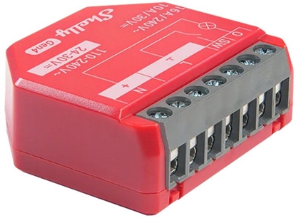 Attēls no · Unterputz · 1PM Gen4 · Relais · max 16A · 1 Kanal · Messfunktion · WLAN · Matter · Zigbee · Bluetooth