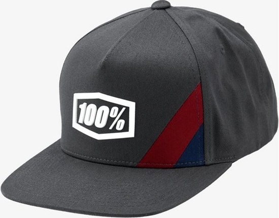 Picture of 100% Czapka z daszkiem 100% CORNERSTONE Snapback Hat Steel (NEW)