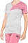 Picture of 100% Koszulka damska 100% AIRMATIC Women's Jersey krótki rkaw grey mauve roz. S (NEW)