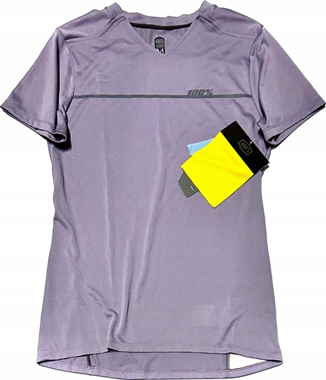 Picture of 100% Koszulka damska 100% RIDECAMP Womens Jersey krótki rkaw Purple Haze roz. M (NEW)