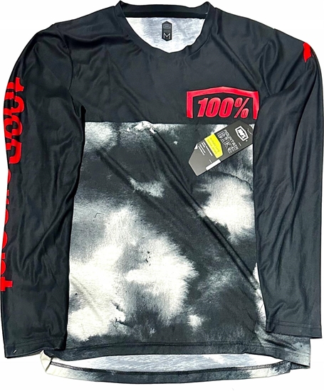 Picture of 100% Koszulka mska 100% AIRMATIC LE Long Sleeve Black/Grey roz. M (NEW 2023)