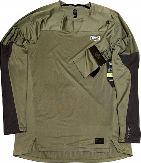 Picture of 100% Koszulka mska 100% CELIUM Jersey dugi rkaw Army roz. M (NEW 2023)
