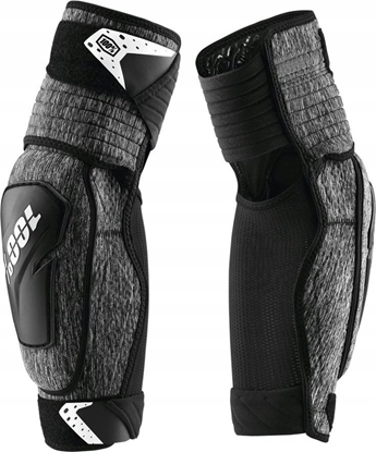 Attēls no 100% Ochraniacze na okcie 100% FORTIS Elbow Guard Heather Grey Black roz. S/M (NEW 2022)