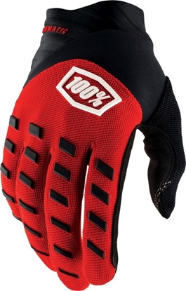 Attēls no 100% Rkawiczki 100% AIRMATIC Glove red black roz. XL (dugo doni 200-209 mm) (NEW)