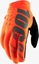 Picture of 100% Rkawiczki 100% BRISKER Youth Glove fluo orange black roz. L (dugo doni 159-171 mm) (DWZ)