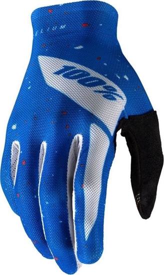 Picture of 100% Rkawiczki 100% CELIUM Glove blue white roz. M (dugo doni 187-193 mm) (NEW)