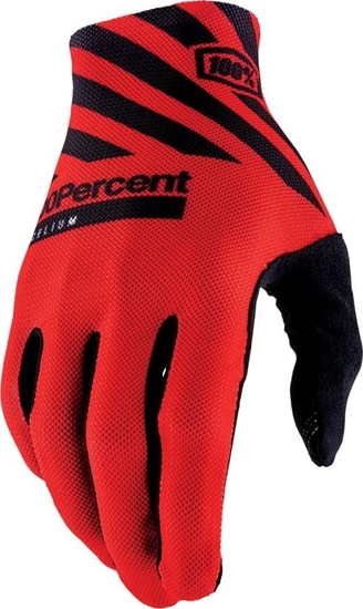 Picture of 100% Rkawiczki 100% CELIUM Gloves Racer Red - M (dugo doni 187-193 mm) (NEW 2022)