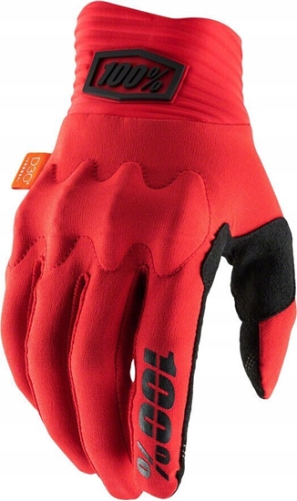 Picture of 100% Rkawiczki 100% COGNITO Glove Red - XL (dugo doni 200-209 mm) (NEW 2022)