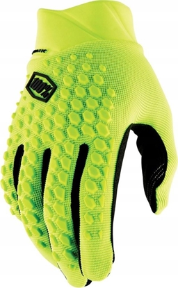 Attēls no 100% Rkawiczki 100% GEOMATIC Gloves Fluo Yellow - M (dugo doni 187-193 mm) (NEW 2022)