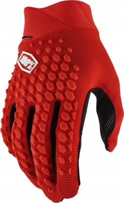 Attēls no 100% Rkawiczki 100% GEOMATIC Gloves Red - XL (dugo doni 200-209 mm) (NEW 2022)