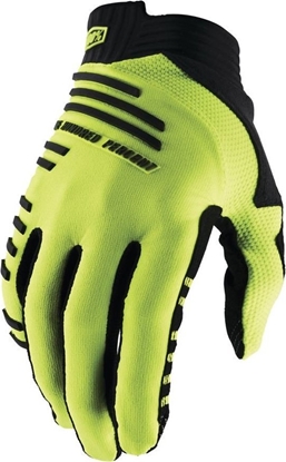 Attēls no 100% Rkawiczki 100% R-CORE Gloves Fluo Yellow - L (dugo doni 193-200 mm) (NEW 2022)