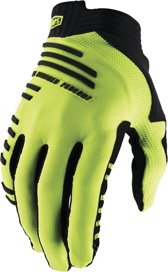Picture of 100% Rkawiczki 100% R-CORE Gloves Fluo Yellow - L (dugo doni 193-200 mm) (NEW 2022)