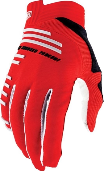 Picture of 100% Rkawiczki 100% R-CORE Gloves Racer Red - M (dugo doni 187-193 mm) (NEW 2022)