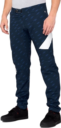 Attēls no 100% Spodnie mskie 100% R-CORE X Limited Edition Pants Navy White roz. 32 (46 EUR) (NEW)