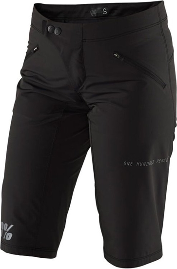 Picture of 100% Szorty damskie 100% RIDECAMP Womens Shorts black roz. S (NEW 2021)