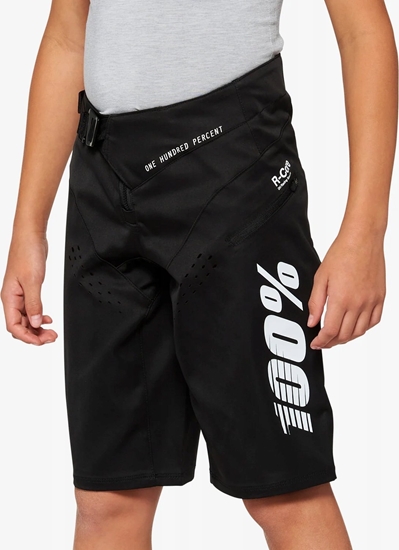 Picture of 100% Szorty juniorskie 100% R-CORE Youth Shorts black roz. 24 (EUR 38) (NEW 2022)