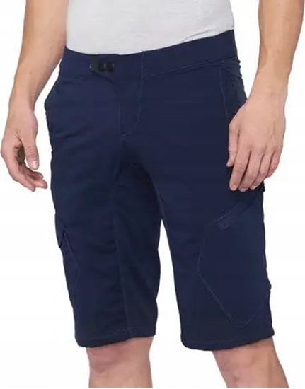 Picture of 100% Szorty mskie 100% RIDECAMP Shorts Navy roz.38 (52 EUR)