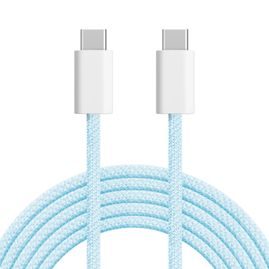 Picture of Kabel USB typu C - USB typu C 100 W 1,5 m niebieski Kruger&Matz Basic