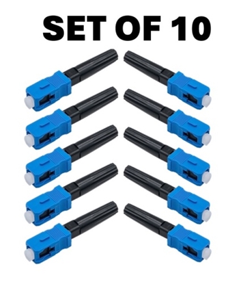 Picture of 10gab. komplekts - Ātrais konektors bez metināšanas nepieciešamības | SC/UPC, SM | Fast Connector