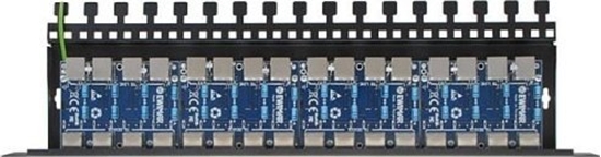 Picture of 16-kanaowy panel zabezpieczajcy serii PRO z ochron przepiciow POE EWIMAR PTF-516R-PRO/PoE