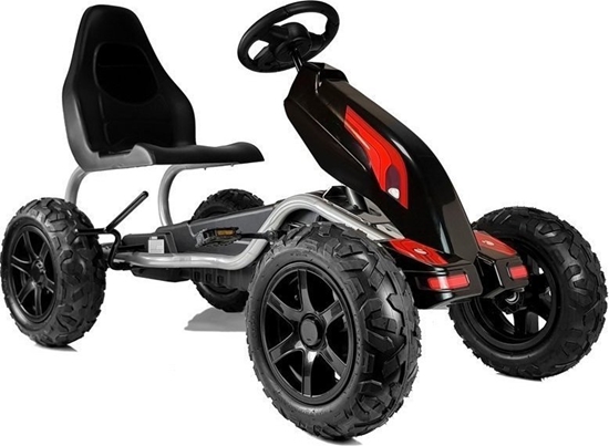 Picture of 1life Gokart na Peday B012 Pompowane Koa Czarny