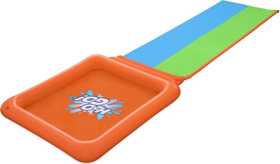 Изображение 1life Podwójny lizg wodny Super Splash dla dzieci 3+ BESTWAY Tor 531cm + Brodzik 129 l + Natrysk