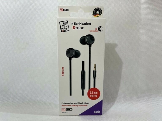 Picture of 2GO In-Ear Stereo-Headset "Deluxe" - schwarz / anthrazit