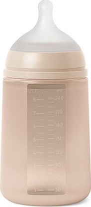 Attēls no 308072-BUTELKA SILIKONOWA 240ML/SX PRO    REDNI PRZEPYW/CIELISTA/NEW ALL SILICONE