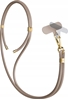 Picture of 3MK Smycz do telefonu EasyClip Elite - Taupe (beowa ze zotymi dodatkami)