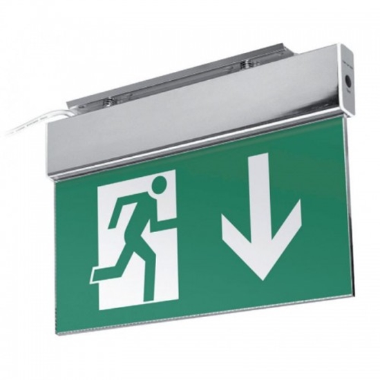 Picture of 3W LED avārijas izejas gaismeklis, akumulators 1H