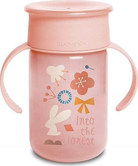 Picture of 401196-KUBEK TRENINGOWY 360*              340ML/+12M/RÓOWY/FOREST