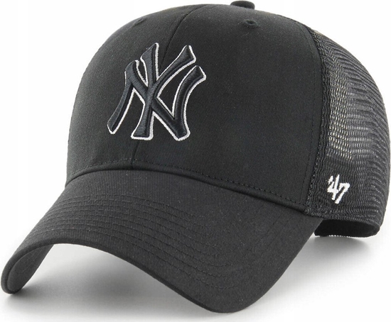 Picture of 47 Brand 47 Brand MLB New York Yankees Branson MVP Cap B-BRANS17CTP-BKAQ Czarne One size