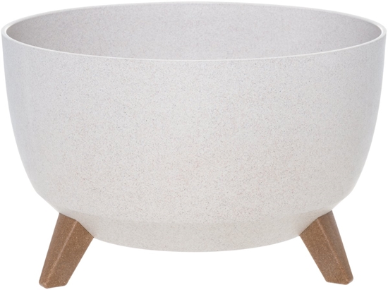 Picture of 4Living Gli vazonas "Roma" su kojelmis 40 cm smlio