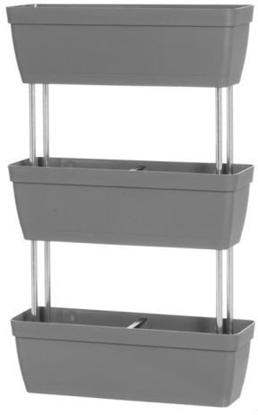 Attēls no 4Living Parvekepuutarha, 3-osainen, antrasiitti