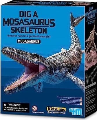 Attēls no 4M 4M craft kit "Dig a Mosasaurus skeleton"