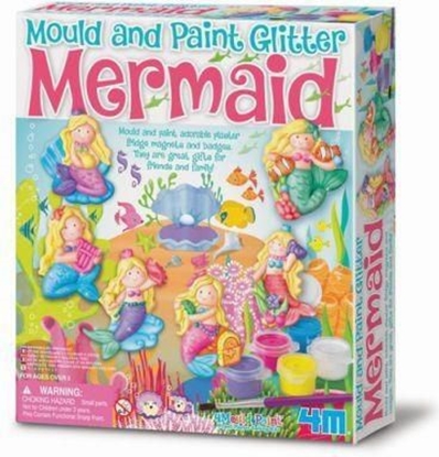 Picture of 4M Odlewy gipsowe - Brokatowe syrenki (229858)