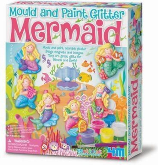 Picture of 4M Odlewy gipsowe - Brokatowe syrenki (229858)