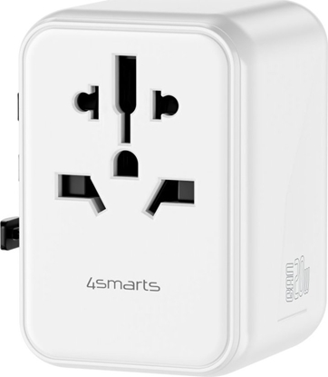 Picture of 4smarts 4smarts Ladegerät Weltreiseadapter Nomad 20W, weiß