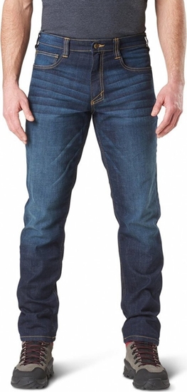Picture of 5.11 Tactical 5.11 DEFENDER-FLEX JEAN-SLIM-DW INDIGO-38-36 MENS 74465-649