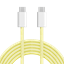 Picture of 60W USB Type C - USB Type C kabelis 1.5 m dzeltens Kruger&Matz