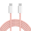 Picture of 60W USB Type C - USB Type C kabelis 1.5 m rozā Kruger&Matz