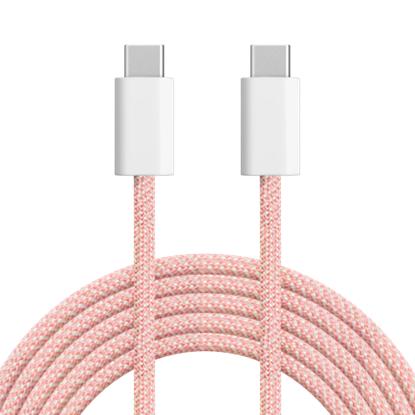 Picture of 60W USB Type C - USB Type C kabelis 1m rozā Kruger&Matz