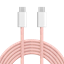 Изображение 60W USB Type C - USB Type C kabelis 1m rozā Kruger&Matz