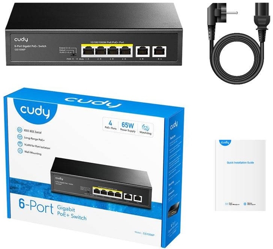 Picture of 6P Cudy GS1006P PoE+