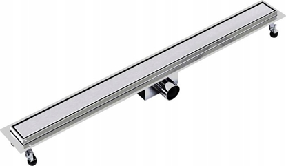 Picture of 700 liniowe odwodnienie prysznicowe AQUA STEEL LA z rusztem szlifowanym SZGM (S)