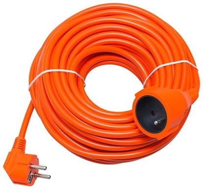 Attēls no 98-757# Przeduacz sieciowy pr-160 1-gniazdo z uziemieniem 30m pomaraczowy (3x1,5mm)