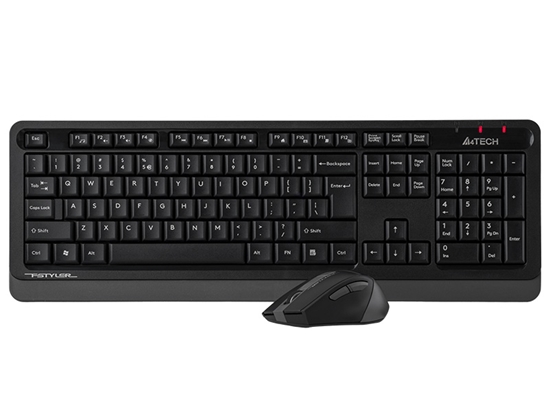 Picture of A4Tech 47478 FStyler 2,4G FG1035 RF Nano Grey Set