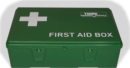 Attēls no Abena Førstehjælpskasse m/indhold OX-ON grøn